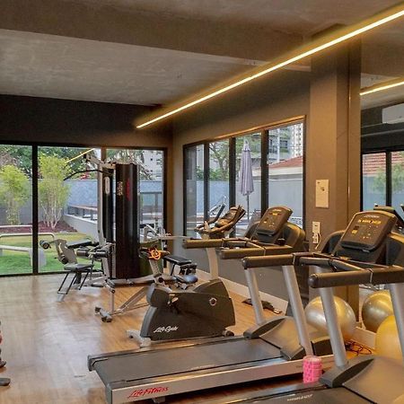상파울루 Anylife Comfort Vila Olimpia 136 아파트 외부 사진