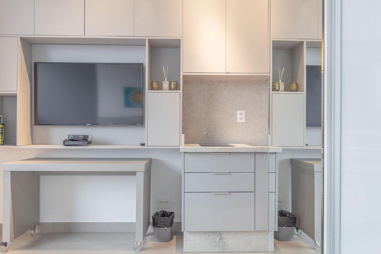상파울루 Anylife Comfort Vila Olimpia 136 아파트 외부 사진