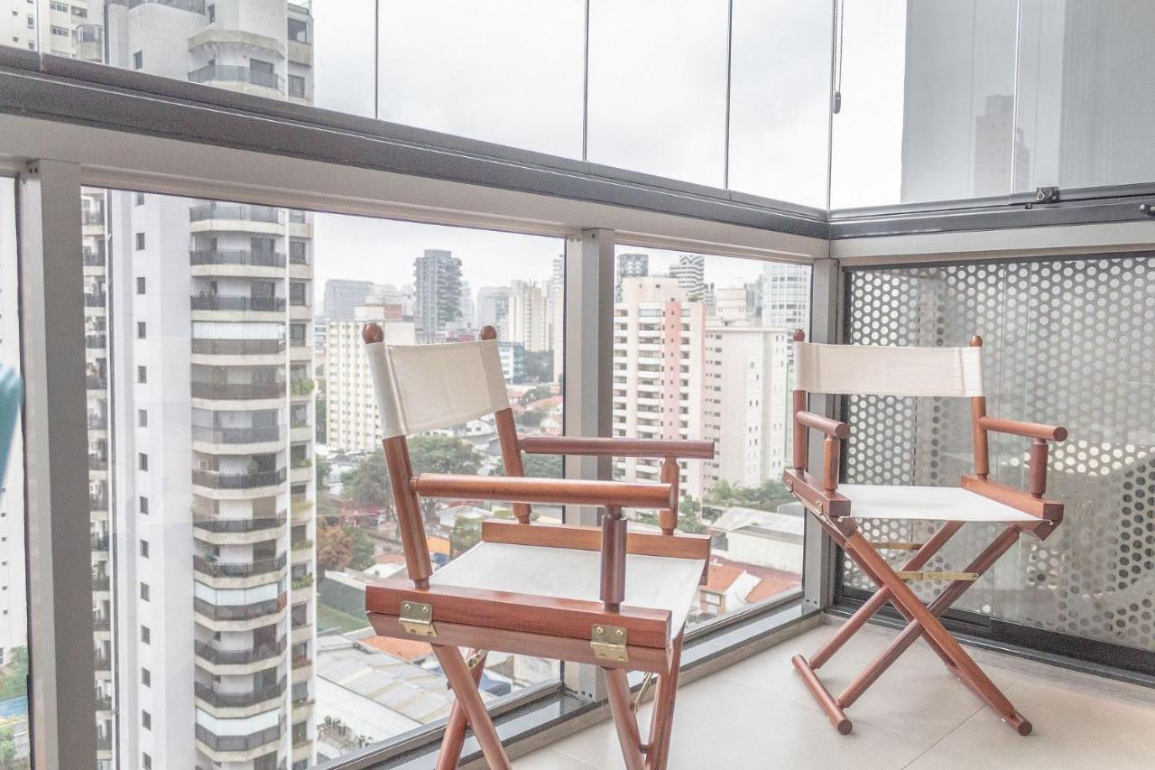 상파울루 Anylife Comfort Vila Olimpia 136 아파트 외부 사진