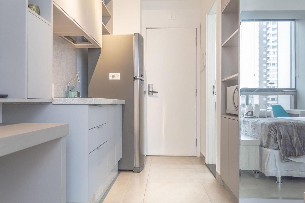 상파울루 Anylife Comfort Vila Olimpia 136 아파트 외부 사진