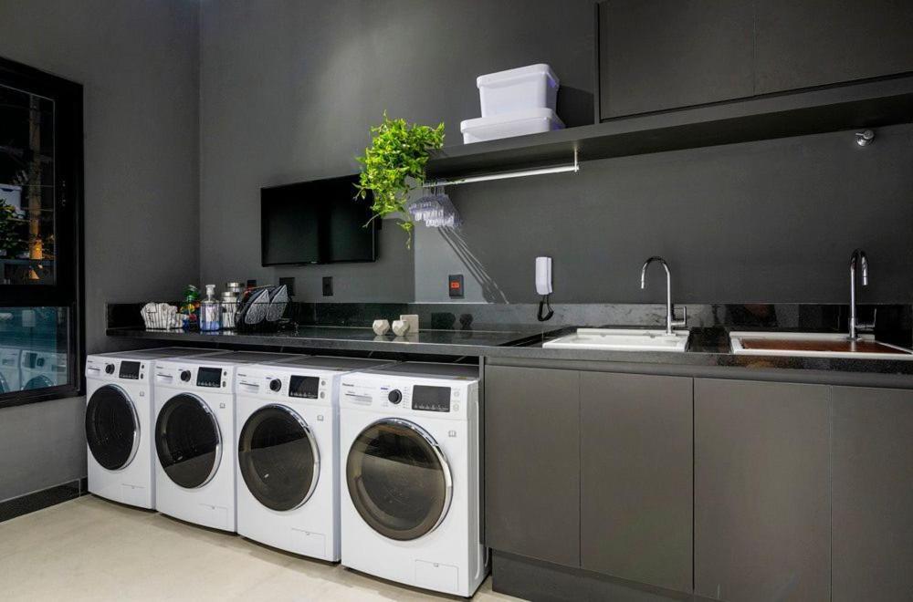 상파울루 Anylife Comfort Vila Olimpia 136 아파트 외부 사진